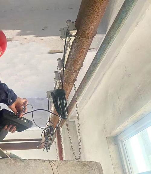 便携式超声波流量计错误安装